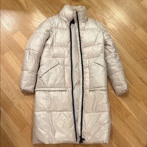 Sam Edelman Light Beige Puffer Coat